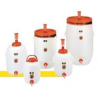 Butoi stocare must rotunde,12 L