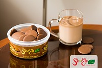 Ciocolata BUTTONS belgiana, fara zahar, cu stevia