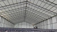 Corturi depozitare cu deschidere de 20m si inaltime de 6m