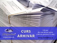 Curs arhivar autorizat