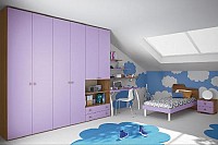 Mobilier dormitor/studio pentru copii Target C02