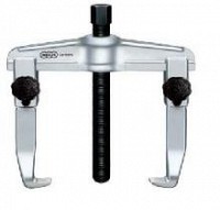 Extractor pentru rulmenti cu doua brate cu actiune de lucru