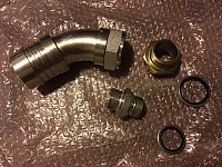 KIT MONTAJ Pompa hidraulica F1-80,-110, 45-DEG. 2 1/2\\ SUC