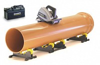 Fierastrau pentru debitat si sanfrenat tevi de plastic P400