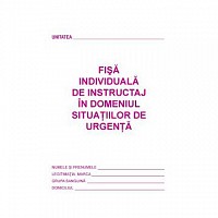 Fisa SU (Fisa instruire in domeniul Situatiilor de urgenta)