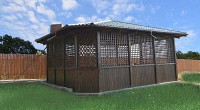 Foisor Gradina Lemn - Lux