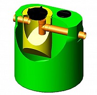 Fosa septica ecologica BIOCROMA 1500 l - 10 persoane