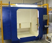 Instalatie electrostatica de vopsire cu pulbere