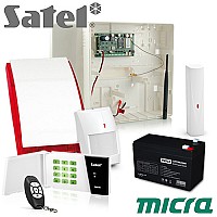 Kit alarma wireless cu modul GSM/GPRS Satel MICRA-EXT