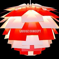 LUSTRE ORIGAMI LC-ES789ROSU