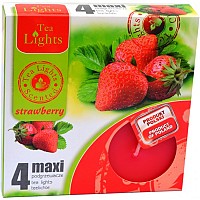 Lumanari parfumate cu aroma de capsuni