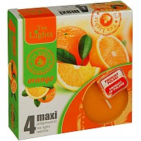 Lumanari parfumate cu aroma de portocale