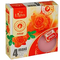 Lumanari parfumate cu aroma de trandafiri