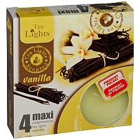Lumanari parfumate cu aroma de vanilie