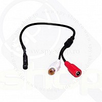 MICROFON CAMERE SUPRAVEGHERE CU AMPLIFICARE