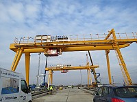 Macara portal cu sarcina de 30T