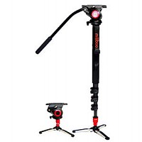 Monopied MILIBOO MTT705B Carbon Monopod MYT801 Hydraulic V