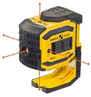 Nivela LA-5P - 5 puncte laser de la Stabila