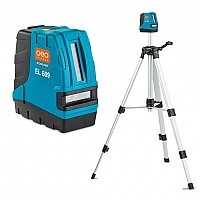 Set EL609 Nivela cu 2 linii laser incrucisate