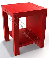 Noptiera metalica stil minimalist - model 1839