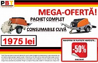 Pachet complet consumabile cuva pompa sapa