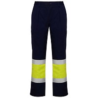 Pantaloni lucru cu benzi reflectorizante