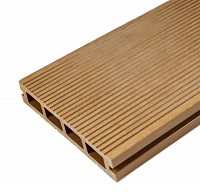Pardoseala exterior compozit (deck WPC) culoare teak