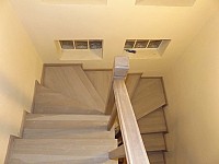 Placare trepte beton cu lemn stejar