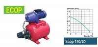 Pompa cu vas hidrofor: Ecop 140/20