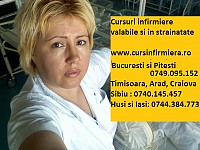Curs infirmiere la numai 650lei