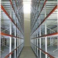 Raft metalic industrial cu depozitare manuala