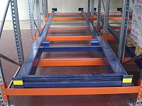 Rafturi metalice Push Back