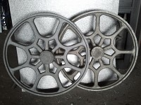 Roti banzic turnate din aluminiu sau fonta