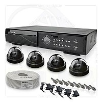 SISTEM SUPRAVEGHERE CU 4 CAMERE DOME INT-PRO-5