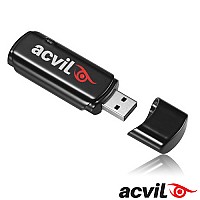STICK DE MEMORIE USB CU MICROCAMERA SI REPORTOFON ACVIL