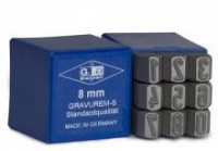 Set poansoane STANDARD cifre 0-9 HEIDENPETER -