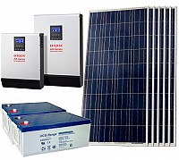 Sistem autoconsum monofazic Effekta AX-P 3000-24V -1500W