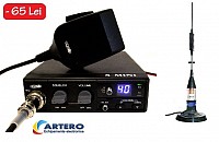 Statie radio CRT S MINI Antena Premier Delta Magnetica