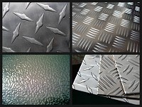 Tabla aluminiu striata