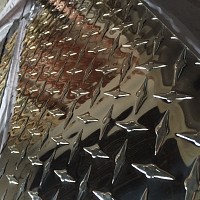 Tabla striata aluminiu Diamond