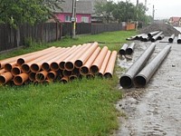 Teava metalica pentru protectie conducte