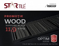 Tigla metalica Startile Wood