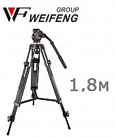Trepied E-Image Weifeng EI-717X Kit Trepied Video 6Kg / 192