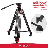 Trepied Miliboo MTT604A Aluminium Video Tripod MYT803 Flui