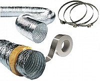 Tubulatura flexibila aluminiu