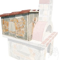 Accesorii: Acoperis pentru cuptor gradina