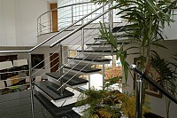 Balustrade din inox cu 3 intermediare