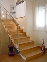 balustrade inox cu sticla