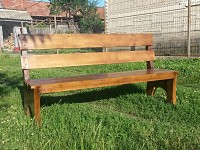 Banca lemn gradina