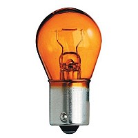 Bec semnalizare bau15s 12v 21w orange 2buc la blister BAV-22
